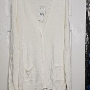 Ralph Lauren Women's Cream Cardigan Sweater